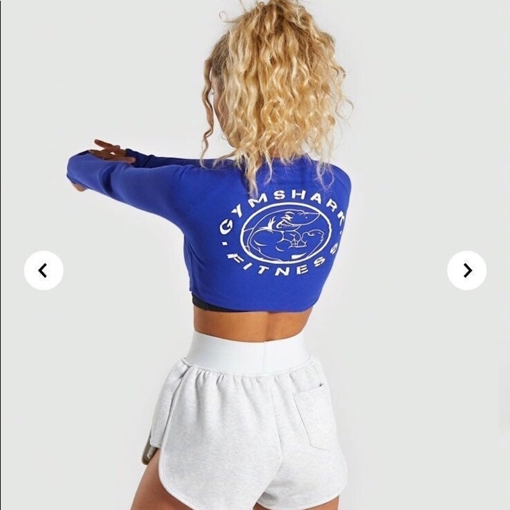 Gymshark Legacy Long Sleeve Crop Top